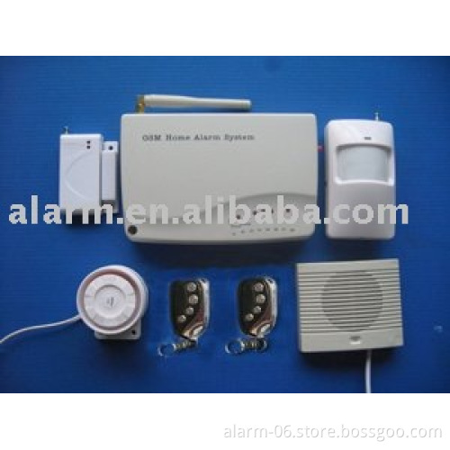 gsm alarm security with two way communication